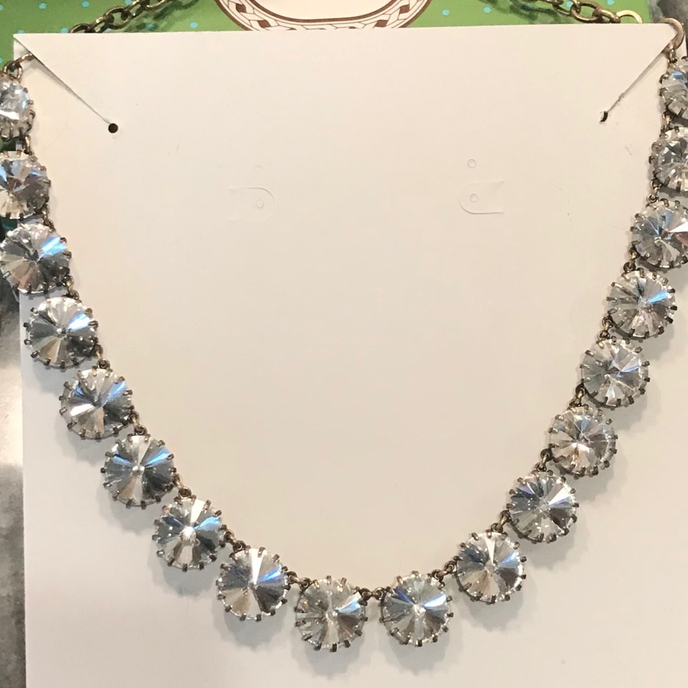 J Crew Rhinestone Necklace - Picture 5 of 8